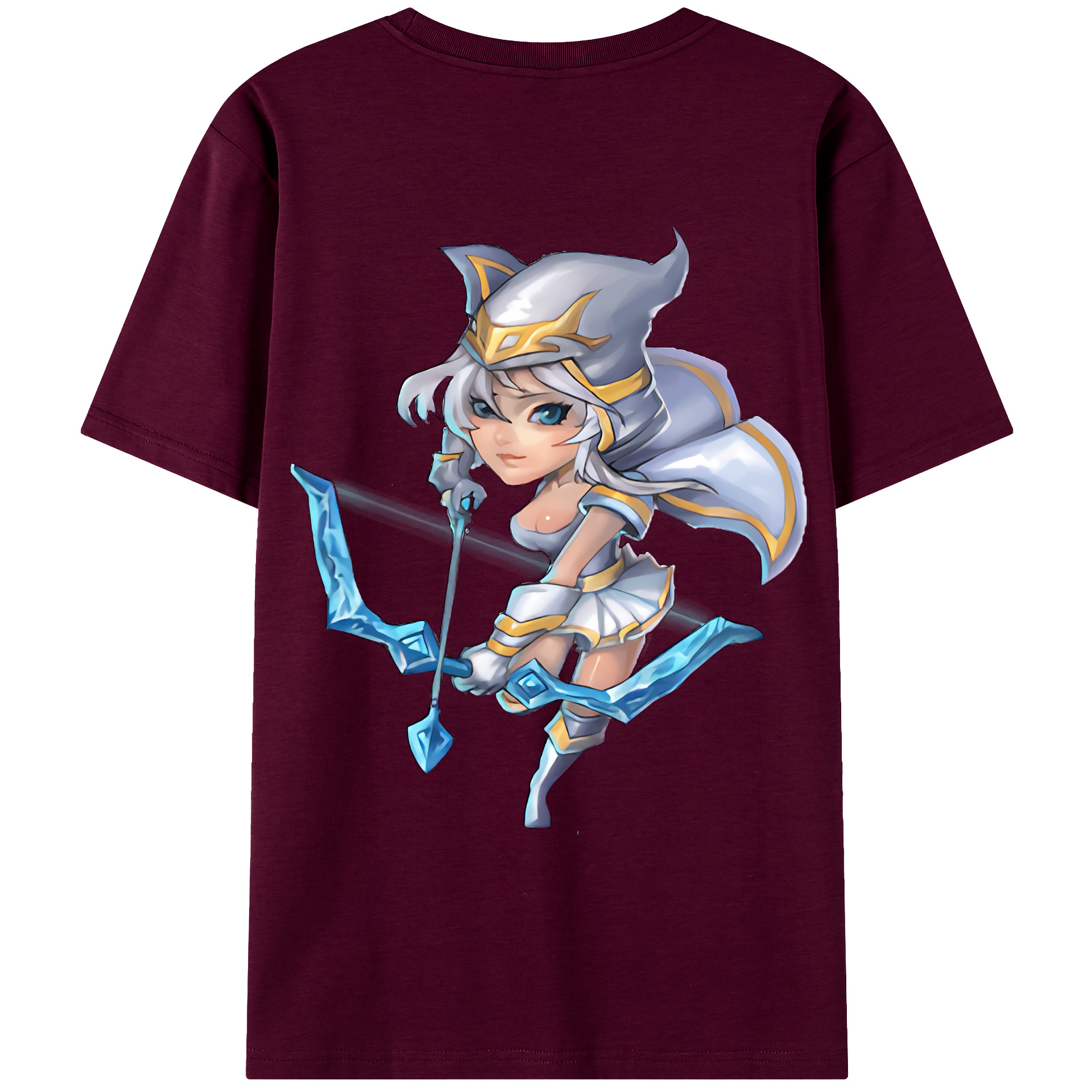 リーグ・オブ・レジェンド League of Legends LOL レディース半袖Tシャツ(バックプリント)